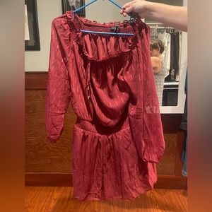 WHBM sparkly off the shoulder romper